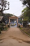 The entrance to the Holy Trinity Church