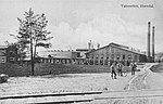 Horndals bruk, valsverket och martinverket. Foto omkring 1915.