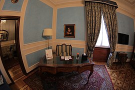 Room in the hotel, photographed in 2016