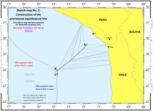 ICJ Peru Chile judgment map3