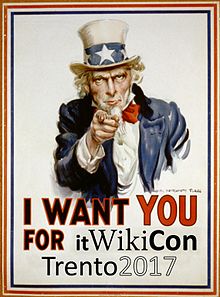 I want you for itWikiCon - Trento 2017.jpg
