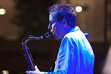 Ian Ritchie performing at the Malta Jazz Festival in July 2006. Ianritchie2.jpg