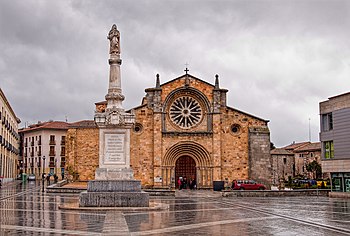 1.º Iglesia de San Pedro, Ávila.