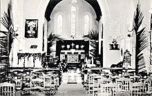 Interior of the cathedral, early 1900s Interior of the Quetta Cathedral on Thursday Island, Qld - early 1900s.jpg