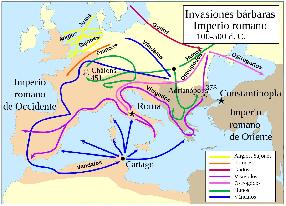 Invasiones bárbaras Imperio romano-es.svg