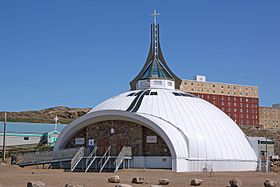 A Saint-Jude Cathedral of Iqaluit cikk illusztráló képe