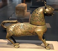 Perfume-burner, 11th century, Khorasan or Central Asia