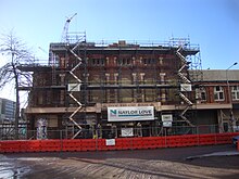 Isaac Theatre Royal during renovation/earthquake repair. Isaac Theatre Royal 98.JPG