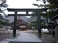Bronze torii gate