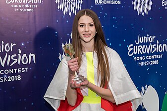 Roksana Węgiel, vinner av Junior Eurovision Song Contest 2018