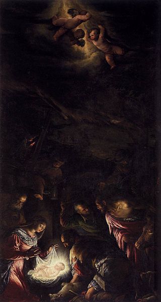 File:Jacopo da Ponte - Adoration of the Shepherds - WGA01461.jpg