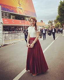 Janina Elkin bei den Filmfestspielen von Cannes (2019)