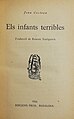 Els Infants Terribles de Jean Cocteau, any 1934