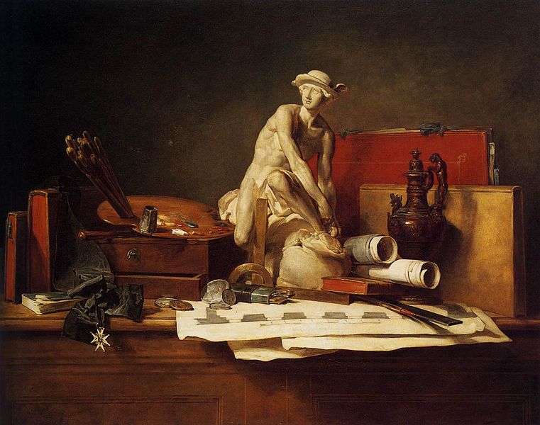 File:Jean Siméon Chardin - The Attributes of Art - WGA04781.jpg