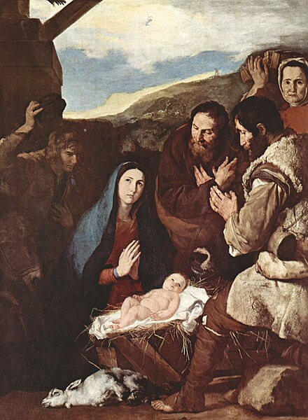 File:José de Ribera - Adoration of the Shepherds - Louvre.jpg