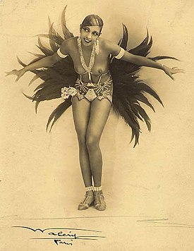 Josephine Baker, la "Vènus negra", 1927