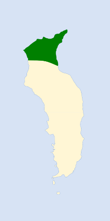 Junco insularis map.svg