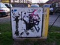 Junction box with Graffiti