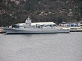 Fragata Fridtjof Nansen (F-310) de la Armada Real de Noruega.