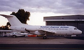 ilustração da Kalahari Express Airlines