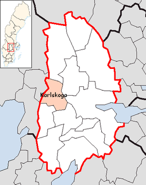 Karlskoga Municipality in Örebro County.png