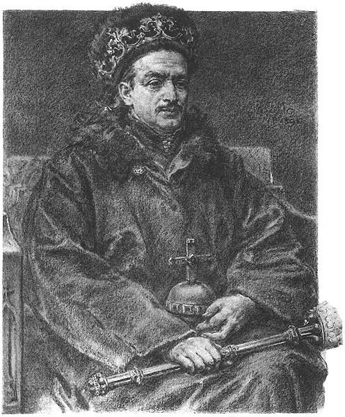 Casimir IV in advanced age, by Jan Matejko