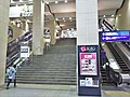 京阪本線京橋駅階段（大阪市都島区）