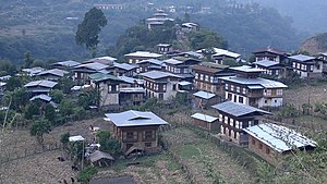 Khoma village, Lhuntse Dzongkha.jpg