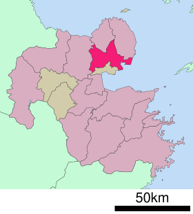 Kitsuki in Oita Prefecture Ja.svg