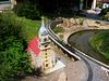 Part of the garden railway at Little Saxon Switzerland in 2007