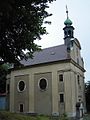 Vilémovský kostel z let 1728–1731