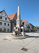 Denkmal am neuen Standort