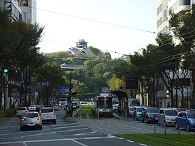 A Kumamoto Tramway cikk szemléltető képe