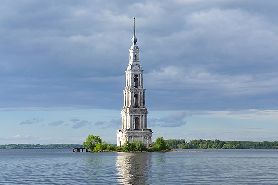 191. Колокольня Николаевского собора, Калязин, Тверская область Автор — ЧЕНЦОВ МИХАИЛ