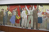 Mural bergaya realisme Sosialis