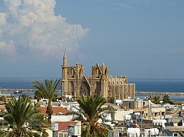 Uitzicht op Famagusta