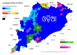Language Families of Odisha.svg