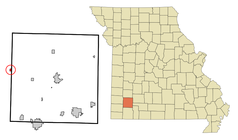 File:Lawrence County Missouri Incorporated and Unincorporated areas La Russell Highlighted.svg