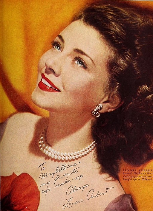 Lenore Aubert - Maybelline, 1945