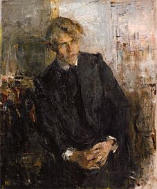 Портрет художника К. М. Лепилова кисти Н. И. Фешина, (1909), Государственный Русский музей