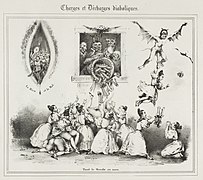 Tout le Monde en aura from Charges et Décharges Diaboliques, 1830.