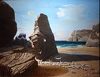 Les Petites mouettes, rivage de Belle-Isle en mer (1858), レンヌ美術館 蔵[6]