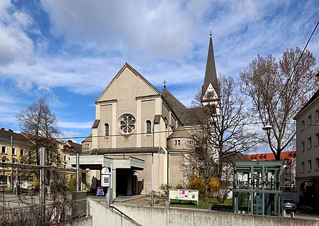 Linz Pfarrkirche Herz Jesu