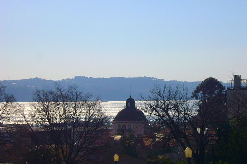 File:Lisbon’s Santo Amaro Chapel - view over Lisbon and Tagus River.jpg