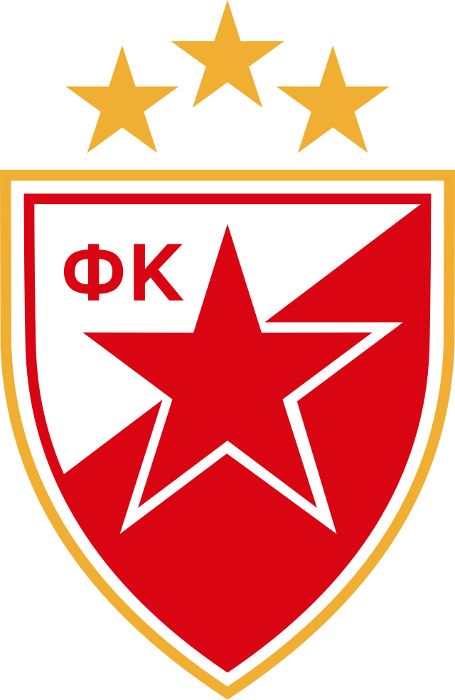 Sport football pennant FC SC RED STAR Belgrade Serbia FK Crvena zvezda  Beograd