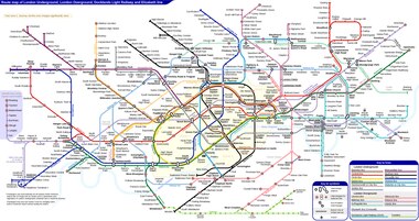 plan de metro de londres