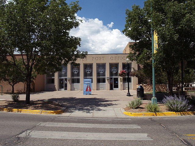 Los Alamos post office, built in 1948