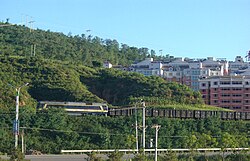 Železniční trať Peking–Tchung-liao v Luan-pchingu