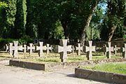 Polski: Lublin - ul. Lipowa - cmentarz wojskowy English: Lublin - Lipowa street - military cemetery