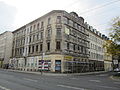 Apartment building in semi-open development and in a corner